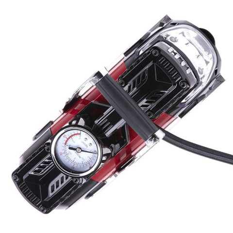 Компрессор автомобильный 12В. Два цилиндра 30 мм INTERTOOL AC-0003