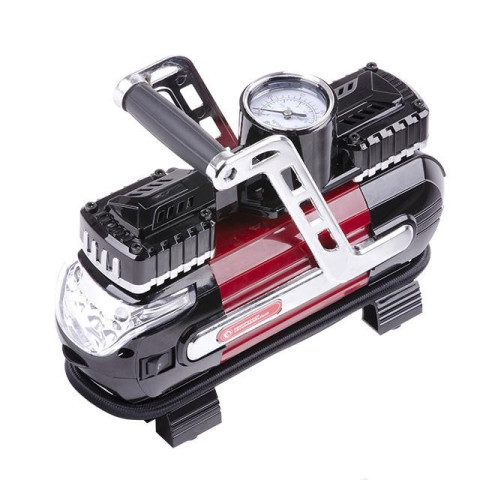 Компрессор автомобильный 12В. Два цилиндра 30 мм INTERTOOL AC-0003