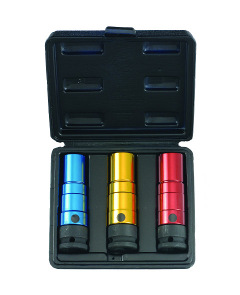 1/2" Набор головок гидравлических для колес 3 пр. (код 4035)