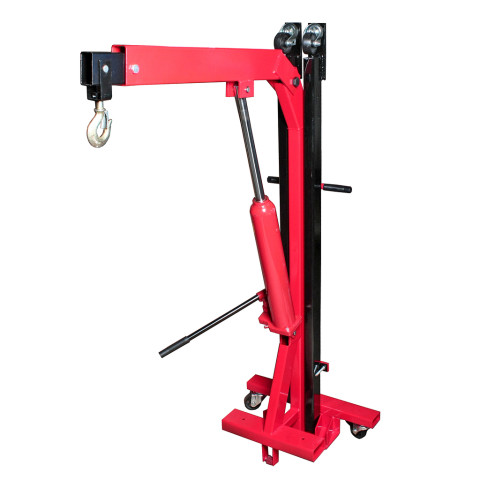 Кран подкатной для снятия двигателя 1т (складной)