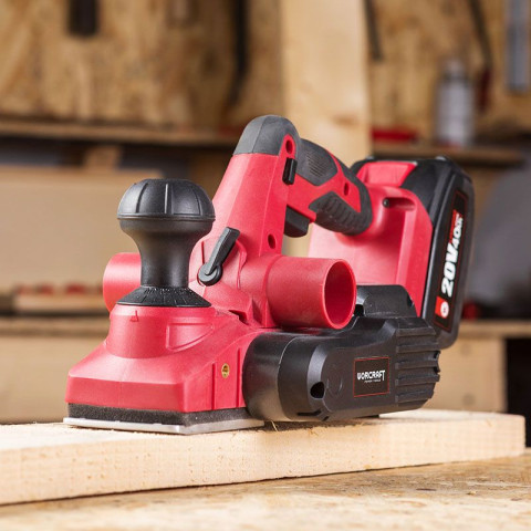 Аккумуляторный бесщеточный рубанок WORCRAFT CEP-S20LiB