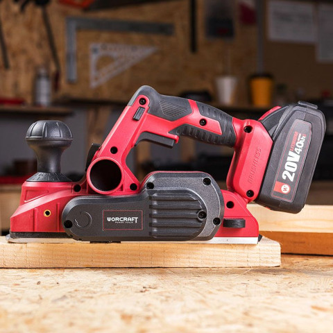 Аккумуляторный бесщеточный рубанок WORCRAFT CEP-S20LiB