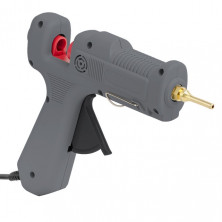 Пистолет клеевой 90(290)Вт, 230В,215-230°C под стержни 10.8-11.5мм, 13-30 г/мин., удлин. сопло, выключатель. INTERTOOL RT-1105