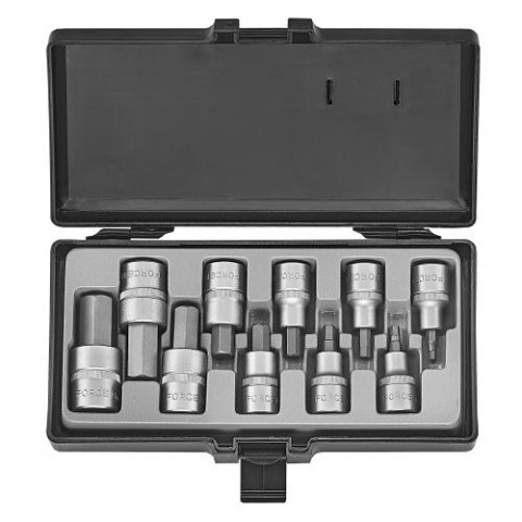 1/2" Набор головок-бит 6-гр. 10 пр. (5/32"-3/4")