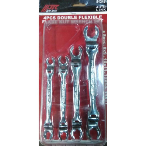 Набор ключей разрезных шарнирных 4ед