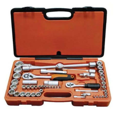 Профессиональный набор инструментов 1/4" & 1/2" 49ед INTERTOOL ET-6049