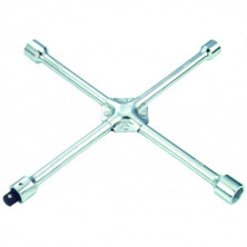 Ключ колесный крест 400 мм 17,19,21,22 мм с переходником 1/2 Force (Код 681B400)