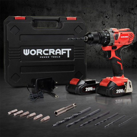 Аккумуляторный шуруповерт WORCRAFT CHD-S20LiWB