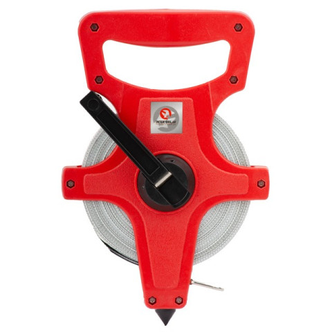 Рулетка с полотном из стекловолокна 30 м*13 мм INTERTOOL MT-0753