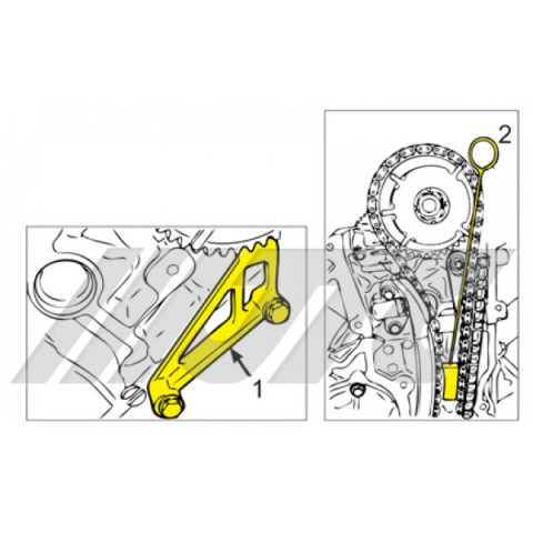 Набор фиксаторов FORD 4.6, 5.4, 6.8л