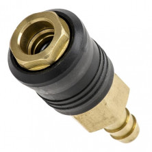 Быстроразъемное соединение на шланг 10мм, латунь INTERTOOL PT-1813