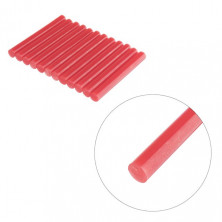 Комплект красных клеевых стержней 11.2мм*100мм, 12шт. INTERTOOL RT-1041