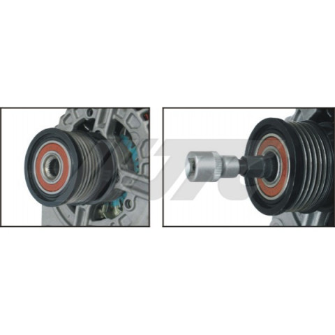 Съемник шкива генератора GM, Opel, Fiat, Alfa