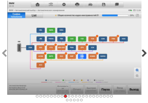 Сканер диагностический Autel MaxiSys Ultra, измерительный модуль, J2534, DoIP, D-PDU