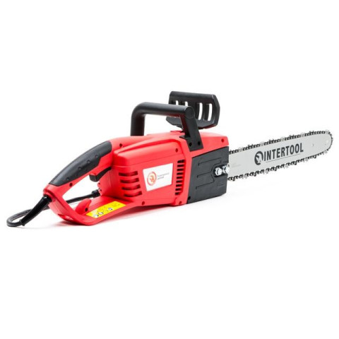 Пила цепная 2600 Вт, 840 м/мин, шина 405 мм, 230 В, прямой двигатель INTERTOOL DT-2205