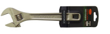 Ключ разводной Profi CRV 8"-200мм (захват 0-25мм), на пластиковом держателе ROCKFORCE RF-649200