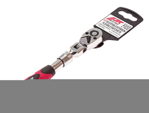 Трещотка шарнирная с регулируемой длиной рукоятки 1/4" 175-255мм