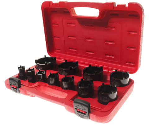 Набор головок корончатых 1/2" внешних, 11ед.