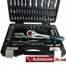 Набор головок Force 94 предмета 1/4 и 1/2 12-гранный (код 4941-9)