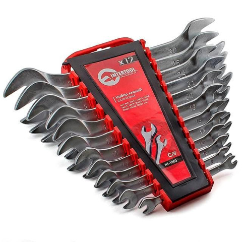 Набор рожковых ключей INTERTOOL HT-1003