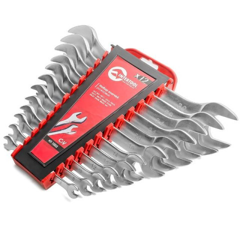 Набор рожковых ключей INTERTOOL HT-1003