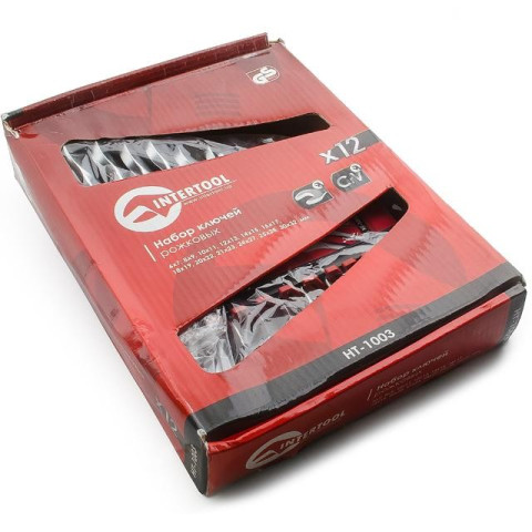 Набор рожковых ключей INTERTOOL HT-1003