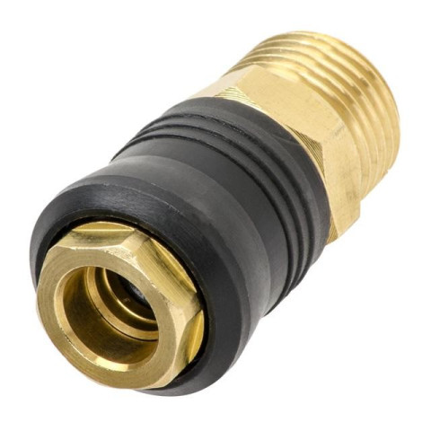 Быстроразъемное соединение с наружной резьбой 1/2", латунь INTERTOOL PT-1817