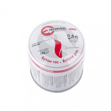 Картридж с газом бутан сменный 190 г. INTERTOOL GB-0050