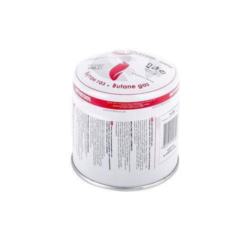 Картридж с газом бутан сменный 190 г. INTERTOOL GB-0050