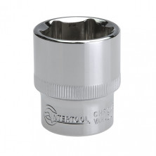 Головка шестигранная 1/2", 25мм*38мм Cr-V INTERTOOL ET-0025