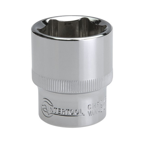 Головка шестигранная 1/2", 25мм*38мм Cr-V INTERTOOL ET-0025