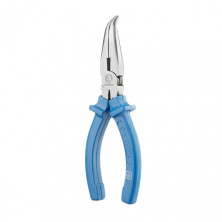 Щипцы удлиненные изогнутые 160мм INTERTOOL HT-0124