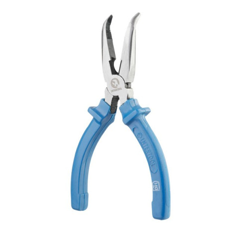 Щипцы удлиненные изогнутые 160мм INTERTOOL HT-0124