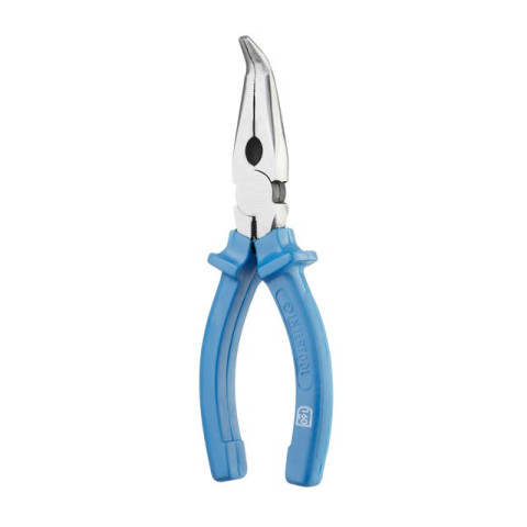 Щипцы удлиненные изогнутые 160мм INTERTOOL HT-0124