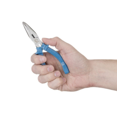 Щипцы удлиненные изогнутые 160мм INTERTOOL HT-0124