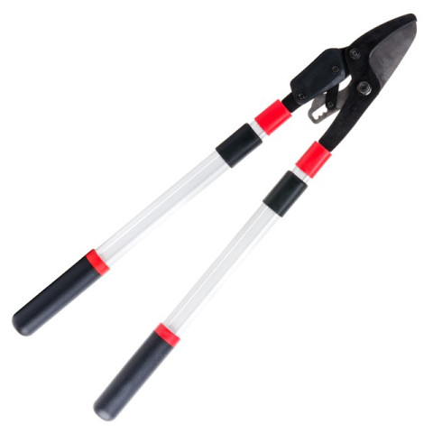 Сучкорез садовый для обрезки веток c храповым механизмом с телескопическими ручками 700-1030 мм INTERTOOL FT-1118