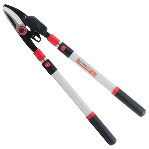 Сучкорез садовый для обрезки веток c храповым механизмом с телескопическими ручками 700-1030 мм INTERTOOL FT-1118