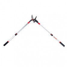 Сучкорез садовый для обрезки веток c храповым механизмом с телескопическими ручками 700-1030 мм INTERTOOL FT-1118