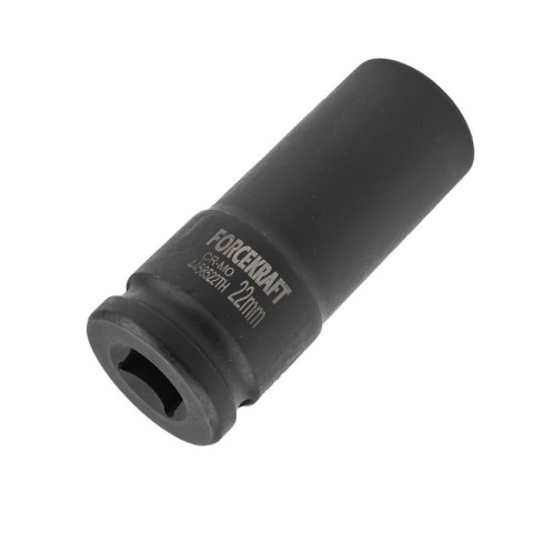 Головка ударная тонкостенная 22мм 6 гр.(85 ммL)1/2"сталь FORCEKRAFT FK-4458522TH