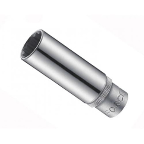 3/8 Головка свечная магнитная, тонкостенная 16 мм, L=70 мм (FORCE 807316MTH)