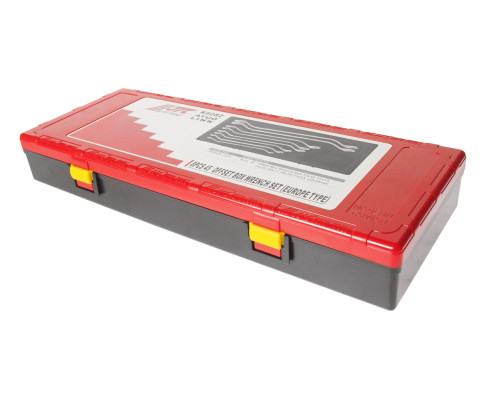 Набор ключей накидных 8-24мм, 45 гр. 8ед.