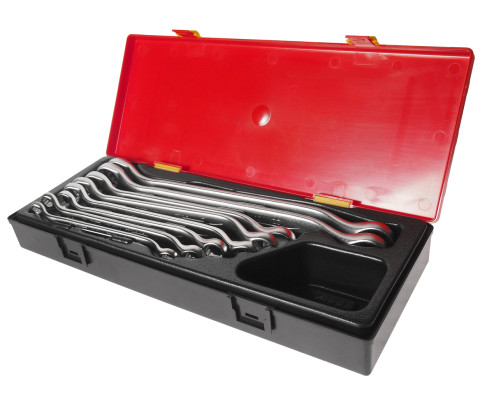 Набор ключей накидных 8-24мм, 45 гр. 8ед.