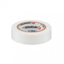 Лента изоляционная 0.15мм*17мм*10м белая INTERTOOL IT-0033