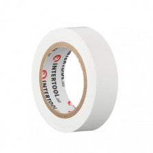 Лента изоляционная 0.15мм*17мм*10м белая INTERTOOL IT-0033