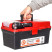 Ящик для инструмента c фонарем 16" 395*220*200 мм INTERTOOL BX-0017