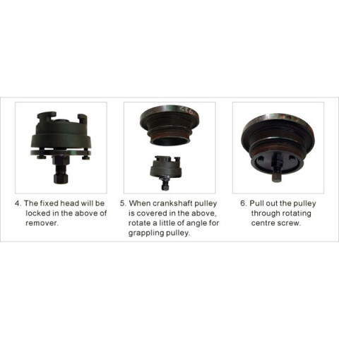 Фиксатор шкива коленвала BMW М52, М54, U56