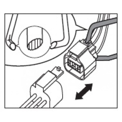 Клещи для разъединения разъемов удлинненные