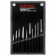 Набор выколоток и керн в чехле TOPTUL 10ед. GPAQ1001