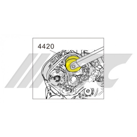 Ключ для регулировки распредвала VW, AUDI (4.2FSI)