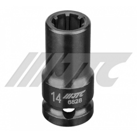 Головка для тормозных суппортов 14мм 7шлицов (AUDI с 2017г.в)